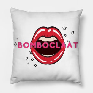 Bomboclaat glossy lips pink Pillow