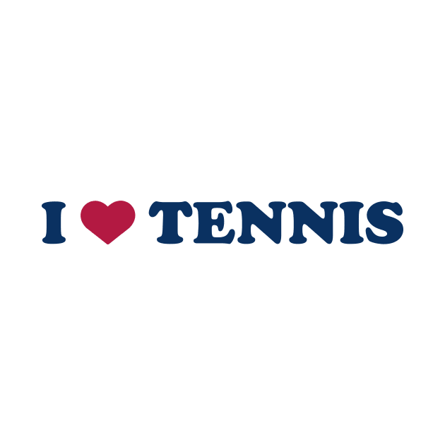 I Heart Tennis by Tiomio