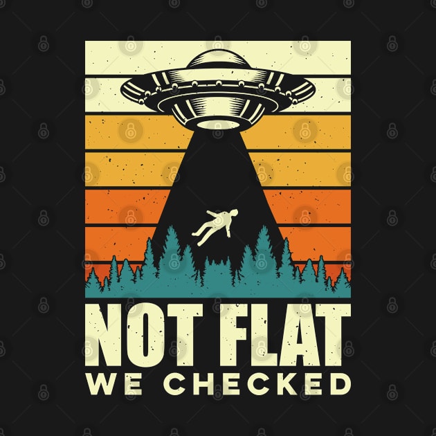 Not Flat we check by Kingdom Arts and Designs