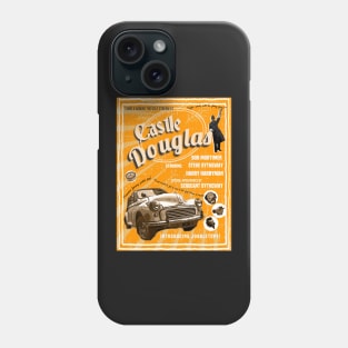 Castle Douglas poster yellow Phone Case