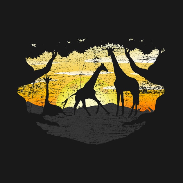 Safari Giraffe by shirtsyoulike