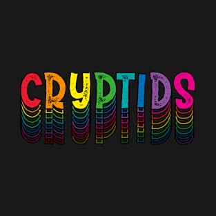 CRYPTIDS (rainbow) T-Shirt