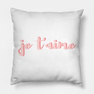 Je t'aime Pillow