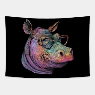 Hippo Wisdom Tapestry