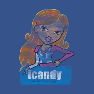 Icandy Yasmin Washout T-Shirt