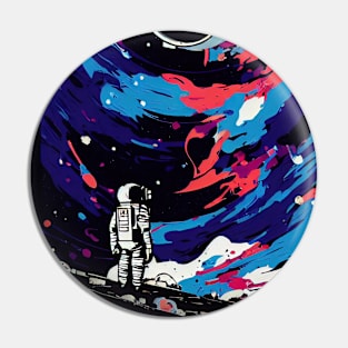 Deep space travel Pin