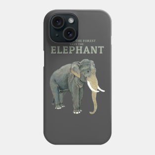 Save the Elephants Protect out beautiful wildlife Phone Case