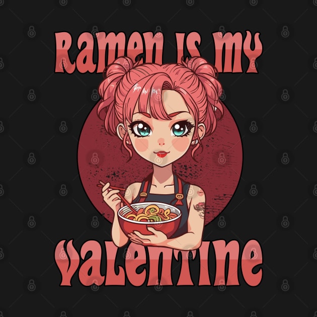 Ramen is my Valentine by Tezatoons