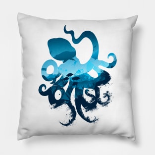 Octopus Garden Pillow