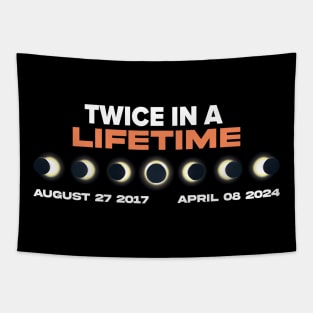 Total Solar Eclipse Twice In A Lifetime Tapestry