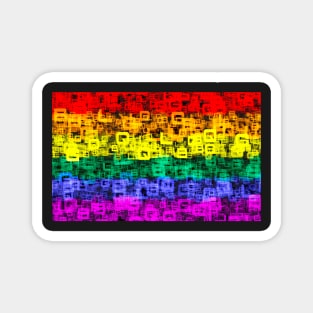 LBGT pattern Magnet