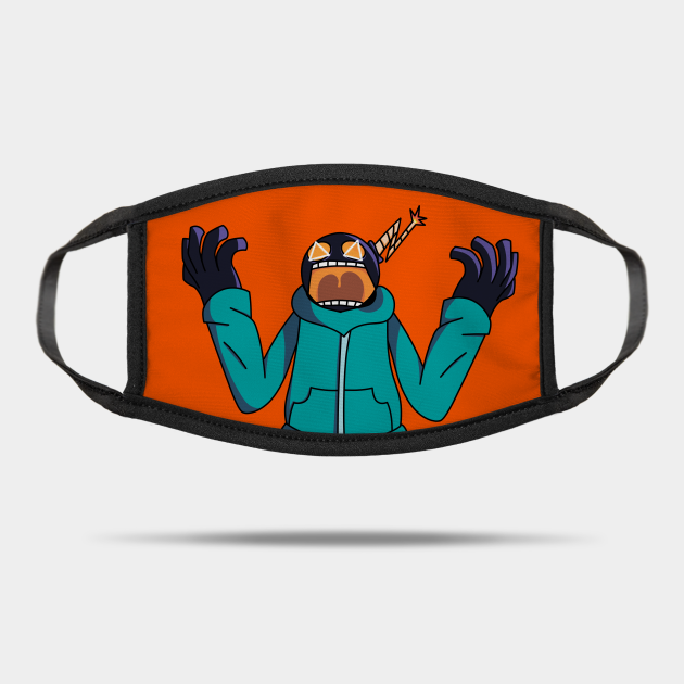Fnf Whitty Ballistic Art Fnf Whitty Mask Teepublic