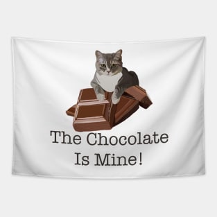 Best days are meowdays Chocolate Cat Tapestry