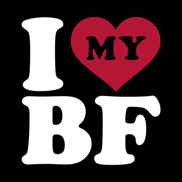 I love my boyfriend by Designzz