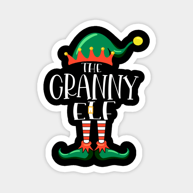 ELF Family - The GRANNY ELF Family Magnet by Bagshaw Gravity