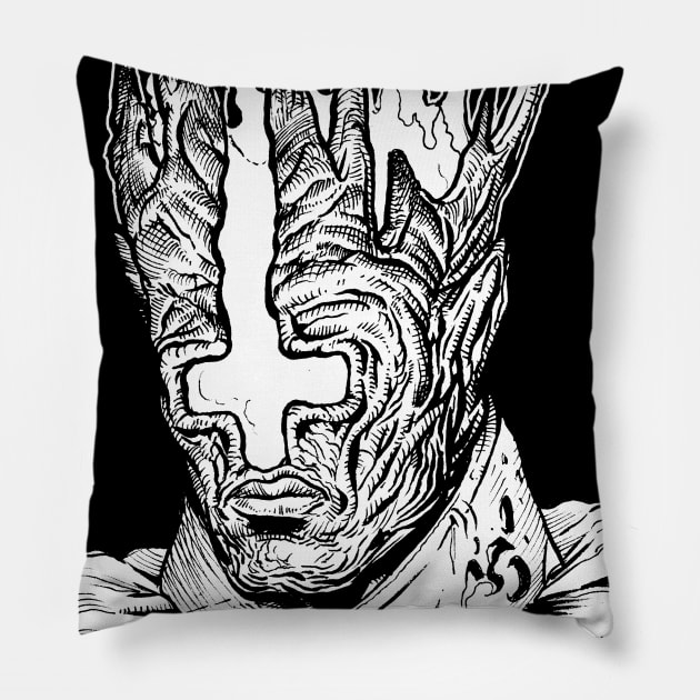 Anti Pope Pillow by D.W. Frydendall