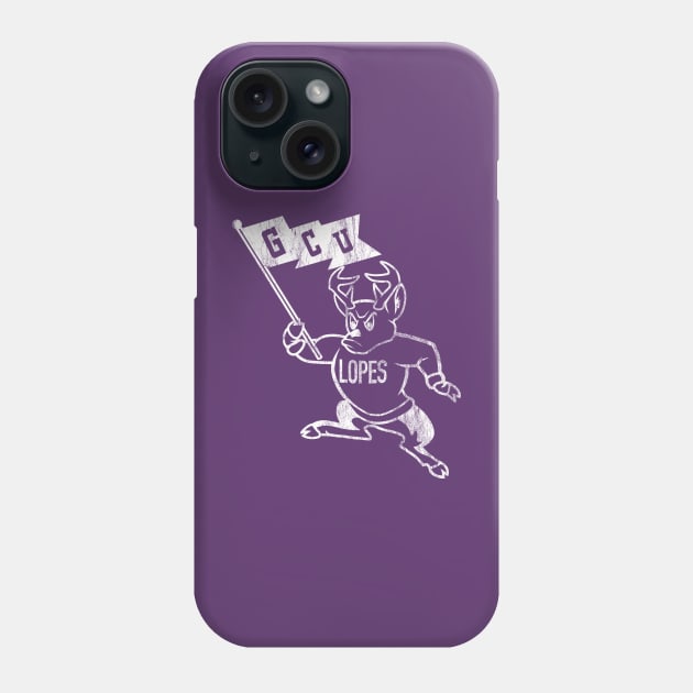 Vintage GCU mascot design Phone Case by MalmoDesigns