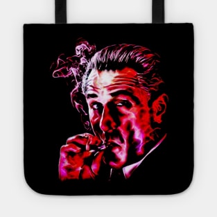 Robert De Niro smoking mafia gangster movie Goodfellas painting Tote