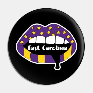 East Carolina Lips Pin