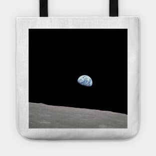 Earthrise over Moon, Apollo 8 (S380/0337) Tote