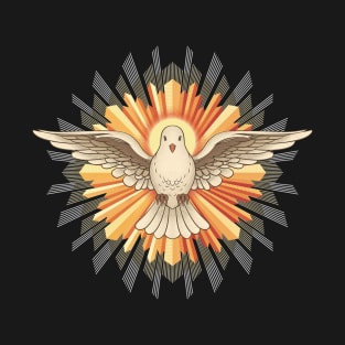 The Holy Spirit as a dove T-Shirt