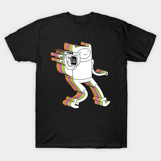 Finn and BMO vintage - Adventure Time - T-Shirt