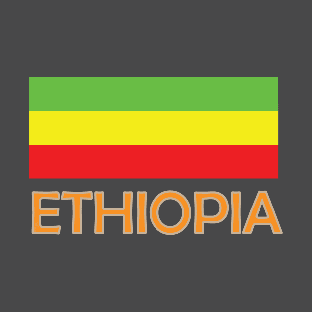 Beautiful Ethiopian flag by Next design 