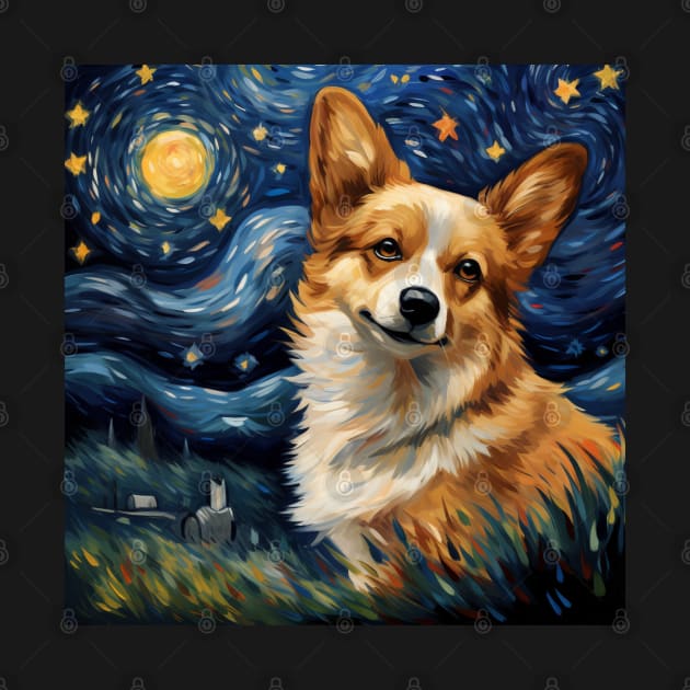 Corgi Painting by NatashaCuteShop