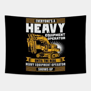 Heavy Equipment Operator Gift Tapestry