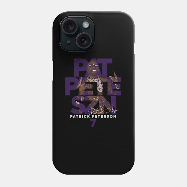 Patrick Peterson Minnesota Pat Pete Szn Phone Case by caravalo