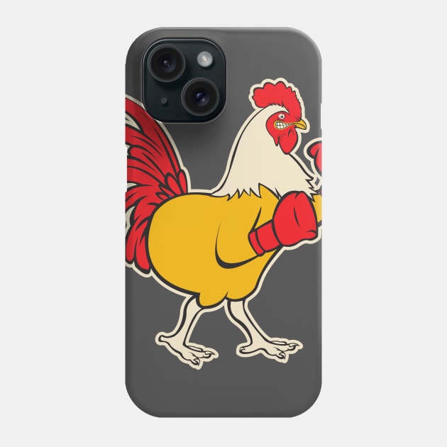 CluckFight Phone Case by stayfrostybro