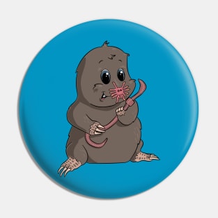 Blink the Star-Nosed Mole Pin