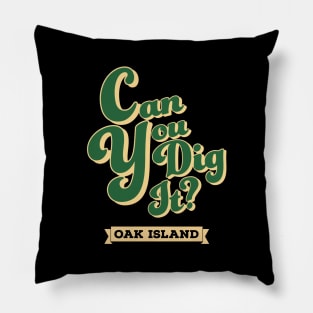 Oak Island treasure hunters Pillow