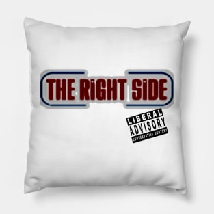 The Right Side Radio shirt Pillow