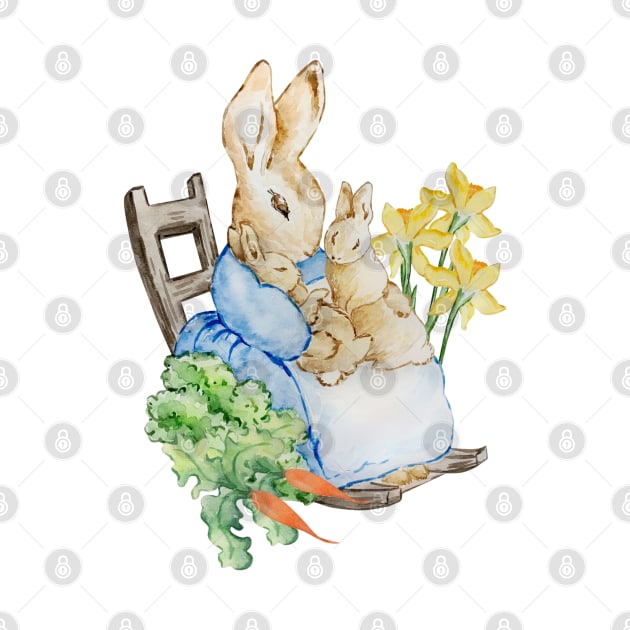 Mommy Rabbit illustration by Mysooni