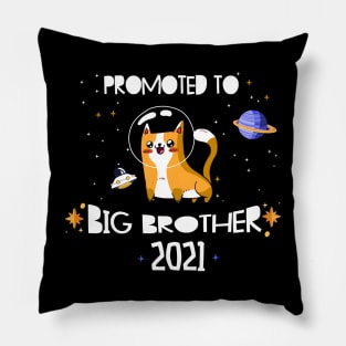 big brother 2021 cat astronaut pregancy announcement Pillow