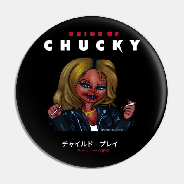 Bride of Chucky IV Pin by Zenpaistudios