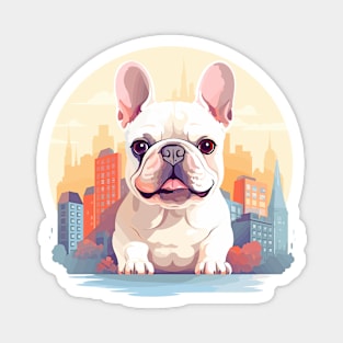 French Bulldog Dog Pet Animal Beauty Nature City Discovery Magnet