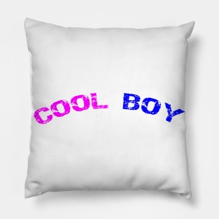 Cool Boy t-shirt Pillow