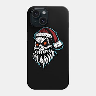 Santa Claus Skull Phone Case