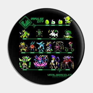 digimon vital bracelet impulse city Pin