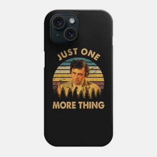 Columbo's Meticulous Mind Iconic Investigations Unveiled Phone Case