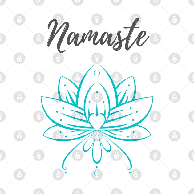 Namaste Lotus by LifeSimpliCity