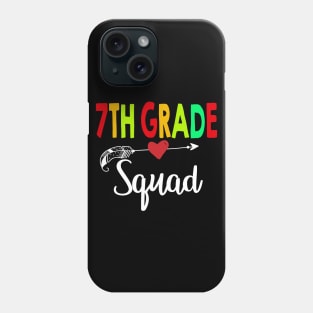 4th Grade Squad Teacher Back To School Phone Case