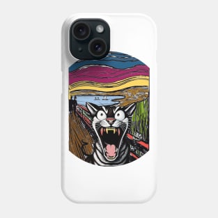 Munch's cat Phone Case