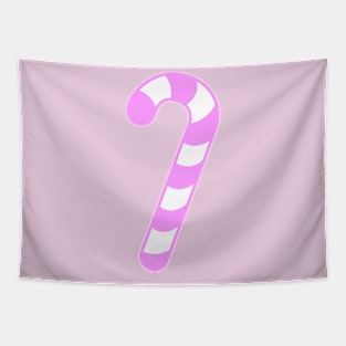 LARGE PINK CANDY CANE - CUTE CHRISTMAS DESIGN Tapestry