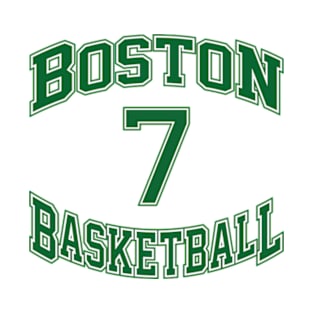 Boston Basketball Number 7 T-Shirt