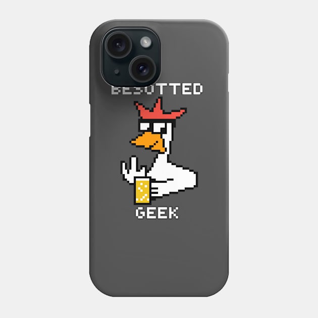 Plain White Logo Phone Case by BesottedGeek