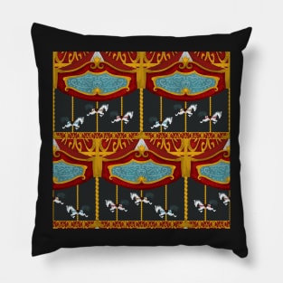 Carousel Horse Fancy Pattern Pillow