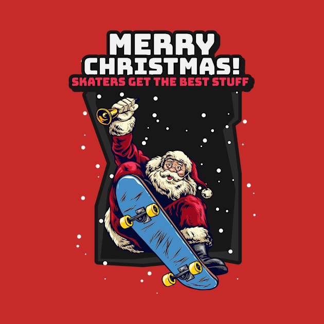 Skaters Santa by WizardingWorld